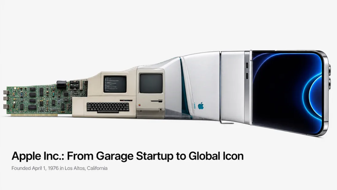 Apple Inc. · history — a deck generated with Prezik